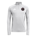 Jaqueta Corta-Vento Inter Miami Treino 25/26 - Masculina Adidas - Cinza