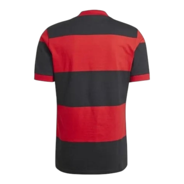 Camisa Flamengo Edição Comemorativa 81 anos 25/26 - Torcedor Adidas Masculina - Preta e vermelha