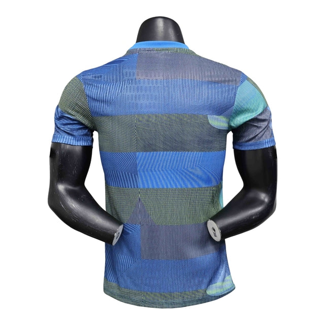 Camisa Real Madrid Pré-jogo 25/26 - Jogador Adidas Masculina - Azul