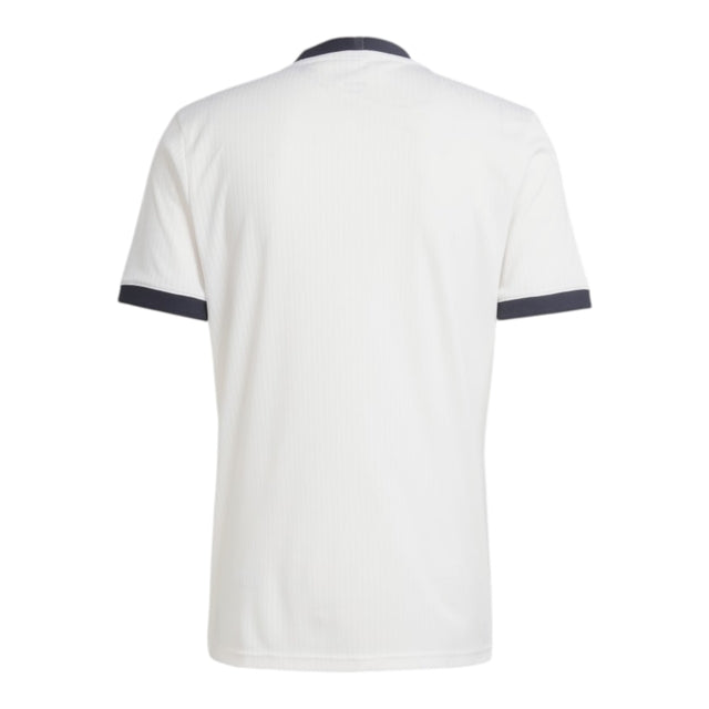 Camisa Seleção Alemanha Edição Aniversário 125 anos I 25/26 - Torcedor Adidas Masculina - Branca com detalhes em preto
