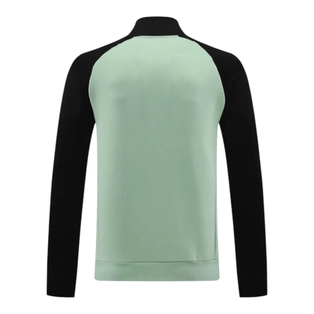 Jaqueta Corta-Vento Real Madrid 25/26 - Masculina Adidas - Verde e preta