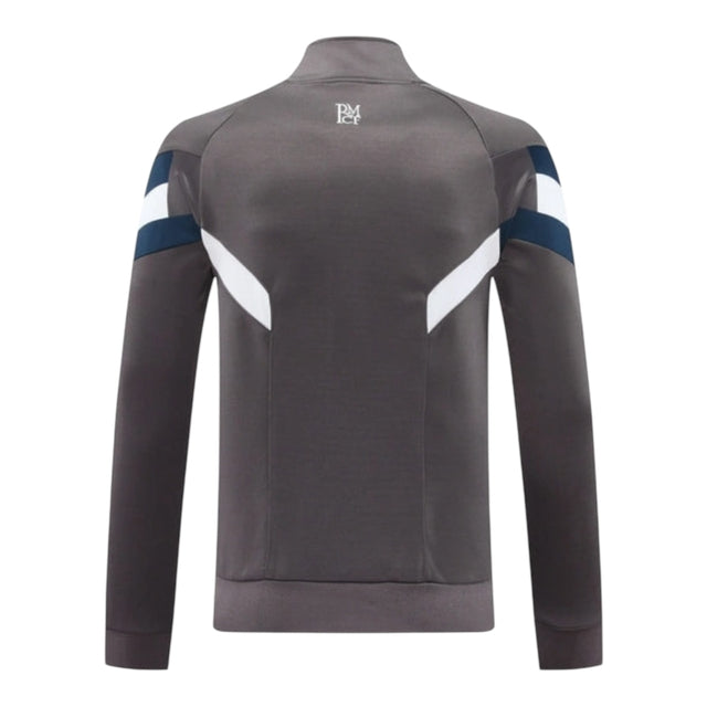 Jaqueta Corta-Vento Real Madrid 25/26 - Masculina Adidas - Cinza