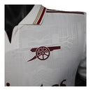 Camisa Arsenal III 25/26 - Jogador Adidas Masculina - Branca com detalhes em vinho