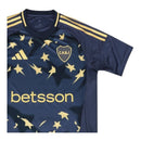 Camisa Boca Juniors III 25/26 - Torcedor Adidas Masculina - Azul com detalhes em amarelo