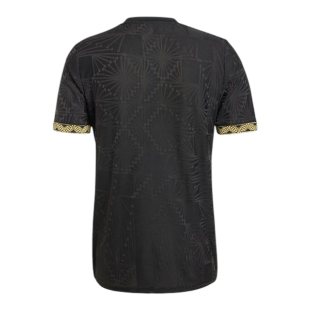 Camisa Seleção México I 25/26 - Torcedor Adidas Masculina - Preta com detalhes em dourado