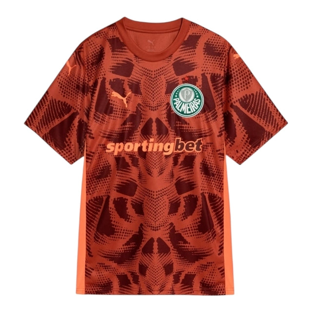 Camisa Palmeiras Goleiro II 25/26 - Torcedor Puma Masculina - Marrom