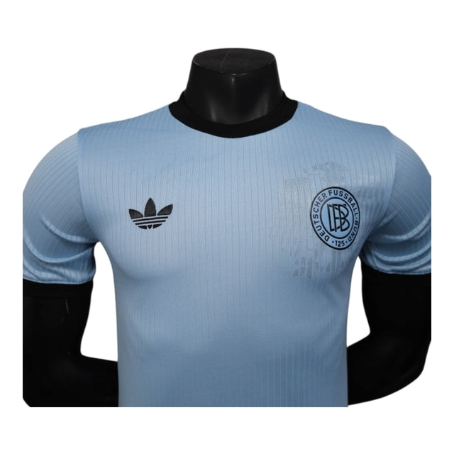 Camisa Seleção Alemanha Edição Aniversário 125 anos Goleiro I 25/26 - Jogador Adidas Masculina - Azul