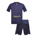Kit Infantil Boca Juniors III 25/26 - Adidas - Azul com detalhes em amarelo