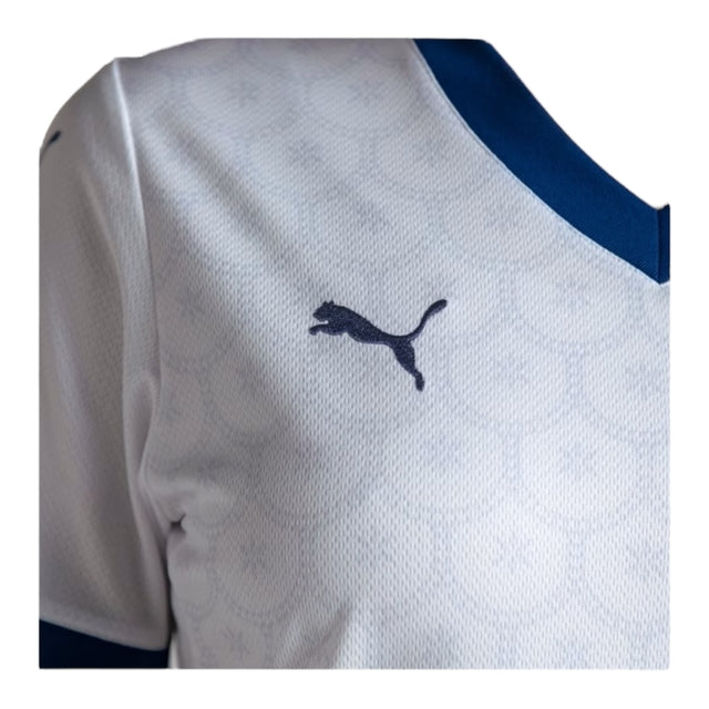 Camisa Bahia I 25/26 -  Puma Feminina - Branca com detalhes em azul