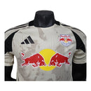 Camisa Red Bull Leipzig II 25/26 - Jogador Puma Masculina - Bege com detalhes em preto
