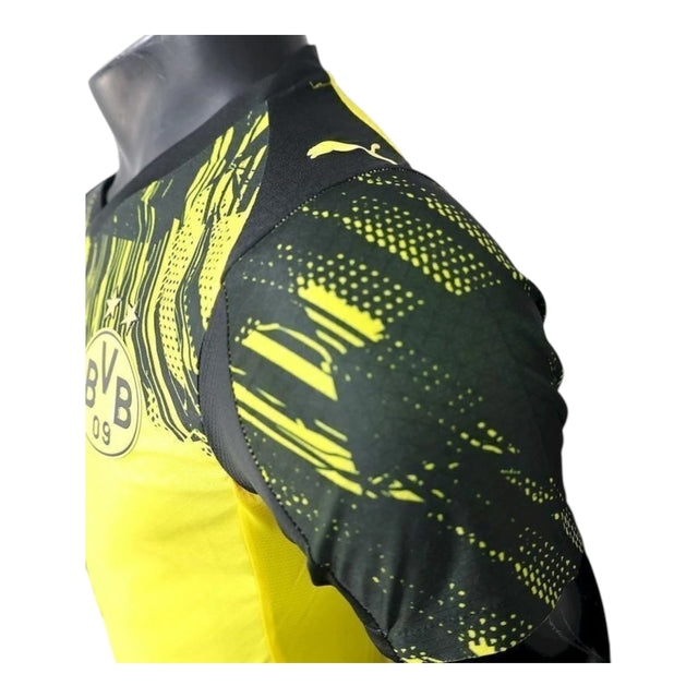 Camisa Borussia Dortmund I 25/26 - Jogador Puma Masculina - Amarela com detalhes em preto