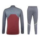 Conjunto São Paulo Treino 25/26 - Masculino New Balance - Vermelho e cinza