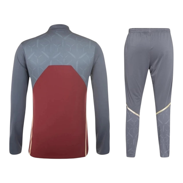 Conjunto São Paulo Treino 25/26 - Masculino New Balance - Vermelho e cinza