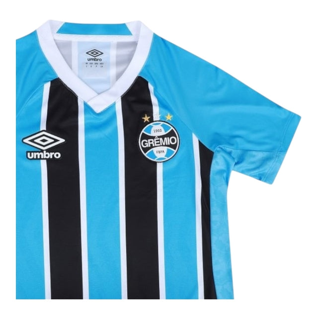 Camisa Grêmio I 25/26 -  Umbro Feminina - Azul e preta