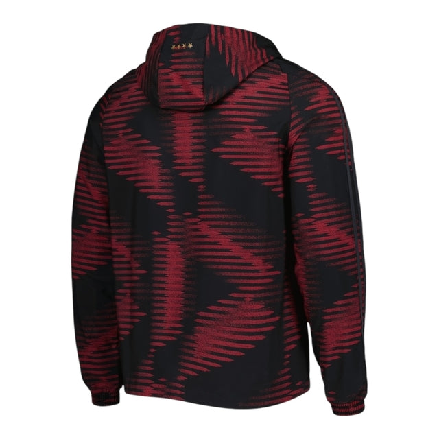 Jaqueta Corta-Vento Seleção Alemanha 25/26 - Masculina Adidas - Vermelha e preta