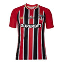 Camisa São Paulo II 25/26 - Torcedor New Balance Masculina - Vermelha e preta