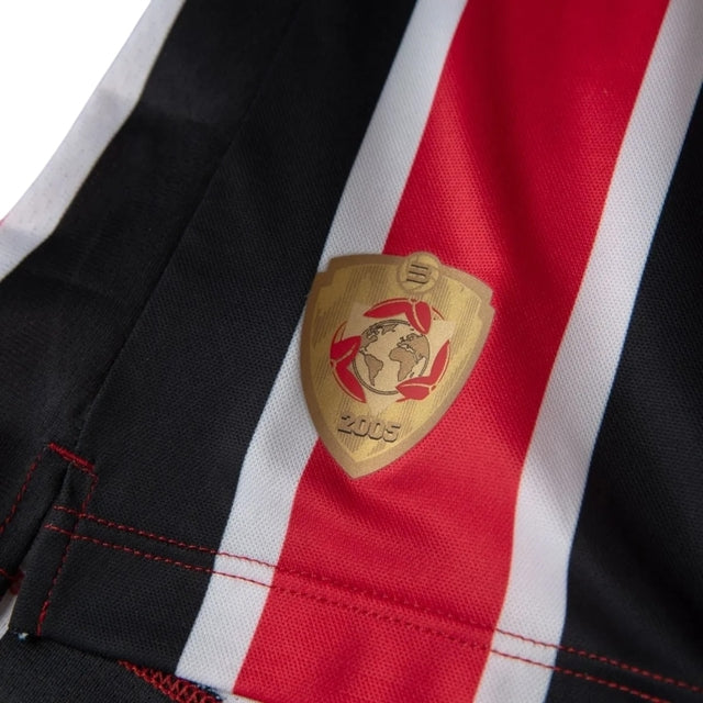 Camisa São Paulo II 25/26 -  New Balance Feminina - Vermelha e preta