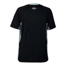 Camisa Fluminense Goleiro I 25/26 - Torcedor Umbro Masculina - Preta com detalhes em verde