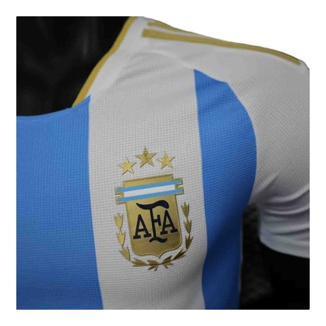 Camisa Seleção Argentina I 25/26 - Jogador Adidas Masculina - Branca e azul