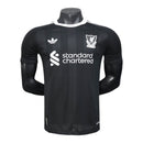 Camisa Liverpool Goleiro 25/26 - Jogador Adidas Masculina - Preta