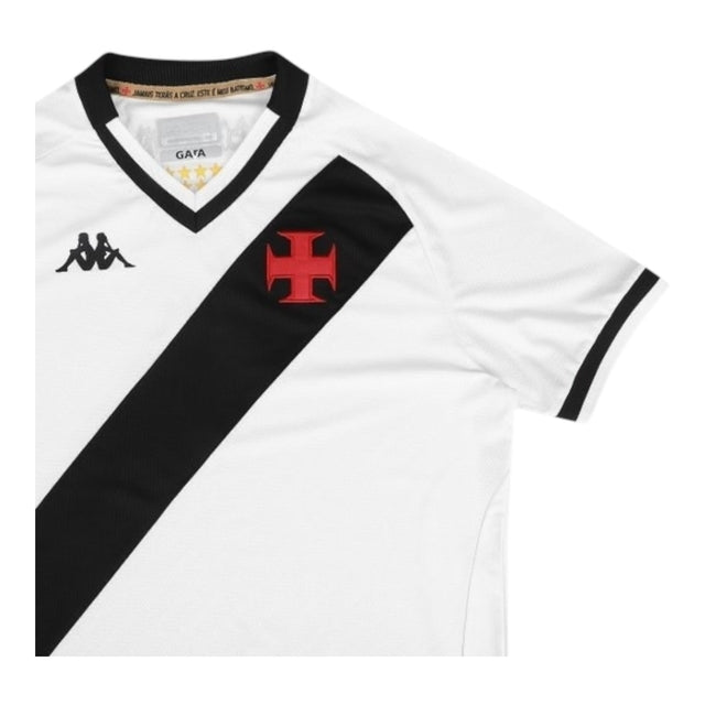 Camisa Vasco da Gama II 25/26 -  Kappa Feminina - Branca