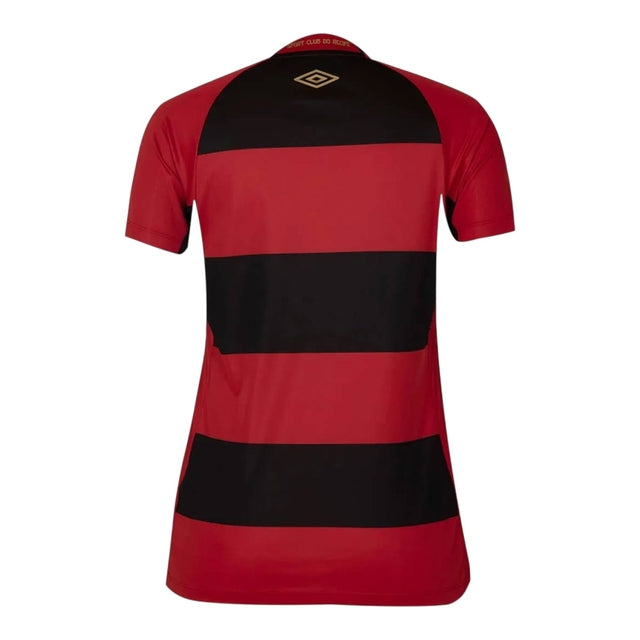 Camisa Sport Recife I 25/26 -  Umbro Feminina - Vermelha e preta
