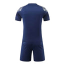 Kit Infantil Paris Saint-Germain Treino 25/26 - Jordan - Azul com detalhes em branco