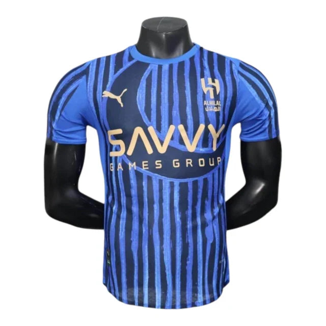 Camisa Al-Hilal Edição especial Mundial de Clubes 25/26 - Jogador Puma Masculina - Azul