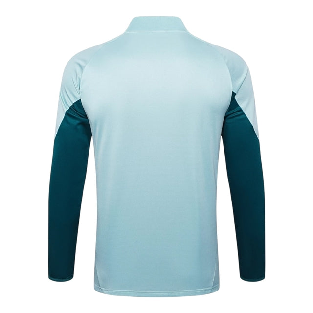 Jaqueta Corta-Vento Cruzeiro Treino 25/26 - Adidas - Azul Turquesa