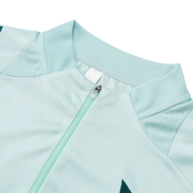 Jaqueta Corta-Vento Cruzeiro Treino 25/26 - Adidas - Azul Turquesa