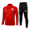 Conjunto Flamengo Treino 25/26 - Masculino Adidas - Vermelho e preto