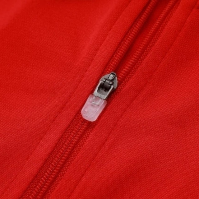 Jaqueta Corta-Vento Flamengo Treino 25/26 - Masculina Adidas - Vermelha