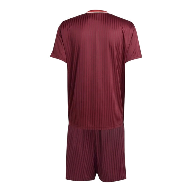 Kit infantil Bayern de Munique Edição especial Icon 25/26 - Adidas - Vinho