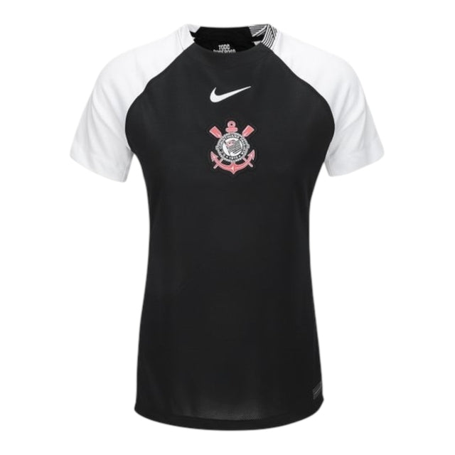 Camisa Corinthians II 25/26 -  Nike Feminina - Preta e branca