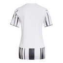 Camisa Juventus I 25/26 -  Adidas Feminina - Preta e branca com detalhes em rosa