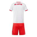 Kit Infantil Red Bull Leipzig I 25/26 - Puma - Branco e vermelho