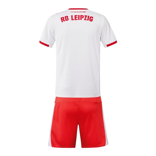 Kit Infantil Red Bull Leipzig I 25/26 - Puma - Branco e vermelho