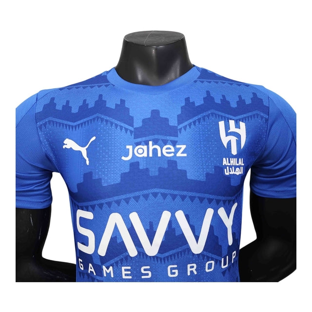 Camisa Al-Hilal I 25/26 - Jogador Puma Masculina - Azul