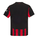 Camisa AC Milan I 25/26 - Torcedor Puma Masculina - Preta e vermelha com detalhes em cinza