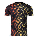 Camisa Newcastle 25/26 - Torcedor Adidas Masculina - Preta com detalhes em amarelo e laranja