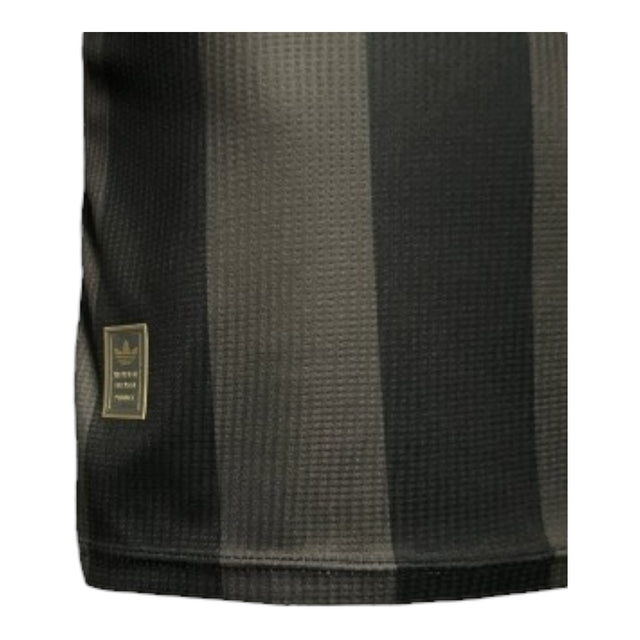 Camisa Manchester United III 25/26 - Jogador Adidas Masculina - Preta e azul com detalhes em amarelo