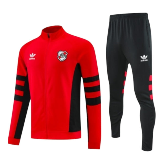 Conjunto River Plate 25/26 - Masculino Adidas - Vermelho e preto