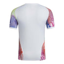 Camisa Inter Miami Pré-jogo 25/26 - Torcedor Adidas Masculina - Branca com detalhes coloridos