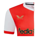 Camisa Feyenoord I 25/26 -  Castore Feminina - Branca e vermelha