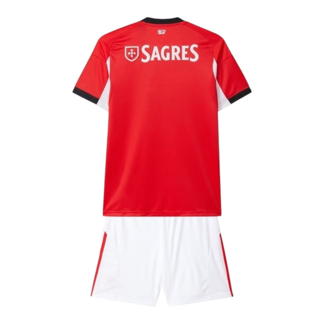 Kit Infantil Benfica I 25/26 - Adidas - Vermelho e branco