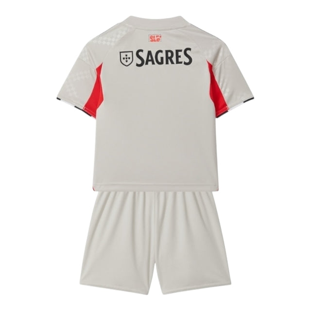 Kit Infantil Benfica III 25/26 - Adidas - Bege