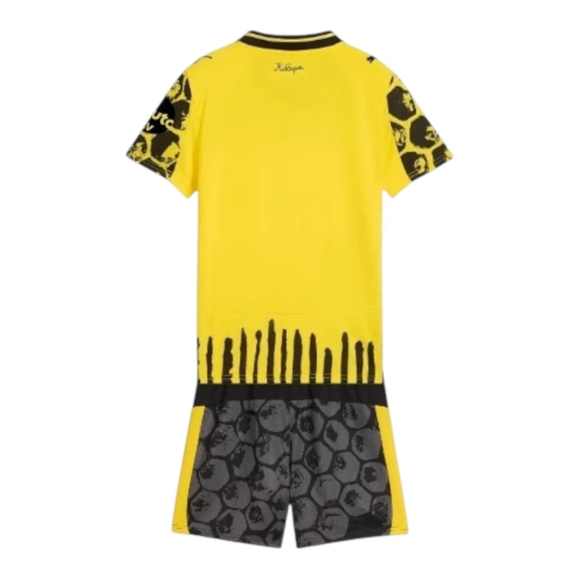 Kit Infantil Borussia Dortmund Edição especial Mundial de Clubes 25/26 - Puma - Amarelo e preto