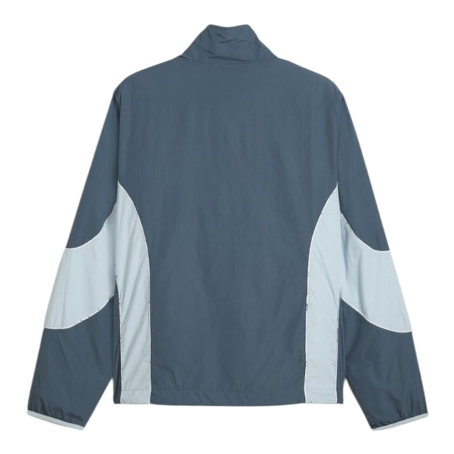 Jaqueta Corta-Vento Manchester City Edição especial Mundial de Clubes 25/26 - Masculina Puma - Cinza e azul