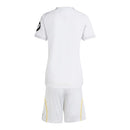 Kit Infantil Real Madrid I 25/26 - Adidas - Branco