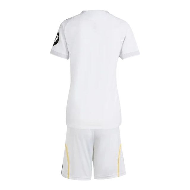 Kit Infantil Real Madrid I 25/26 - Adidas - Branco